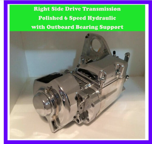 RIGHT SIDE DRIVE TRANSMISSION POLISHED NEW BEARING SUPPORT TRIK SHIFT PROWLER 6S