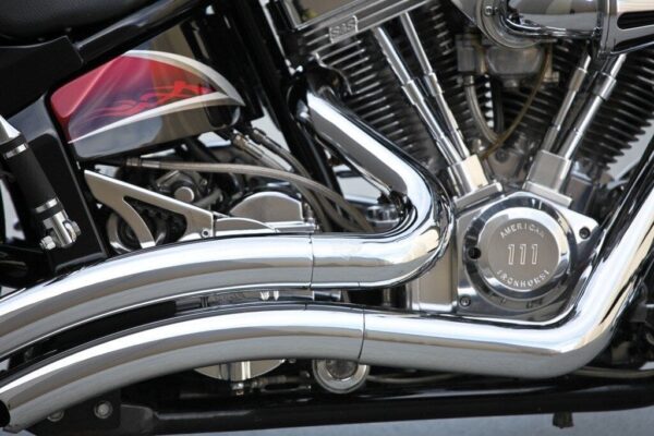 VANCE AND HINES BIG RADIUS EXHAUST FOR AMERICAN IRONHORSE 2007-8 EFI SLAMMER